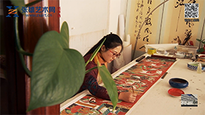 趙雅-將萬千絲緒融入畫兒中